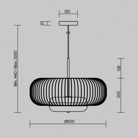 Lámpara de techo LED Levitation (20W)