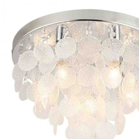 Plafón de techo Pardo (8 Luces)