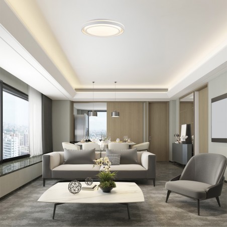 Plafón de techo LED Nasot 3CCT Dim (72W)