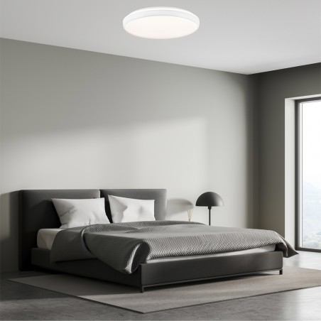 Plafón de techo LED Charly 3CCT Dim (80W)