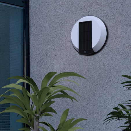 Aplique de exterior LED solar con sensor Onigi (5W)