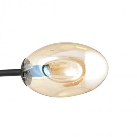 Tulipa cristal ámbar 20X10 cm.