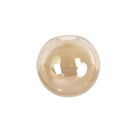 Tulipa esférica ámbar 14cm