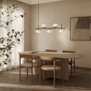 Lámpara colgante Gina (5 luces)