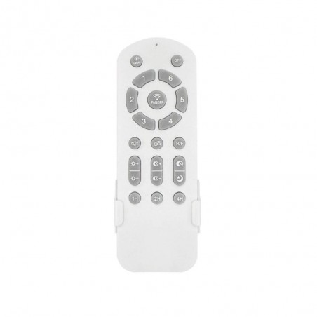 Ventilador LED aspas plegables Perla Mini Gris CCT Dim (46W)