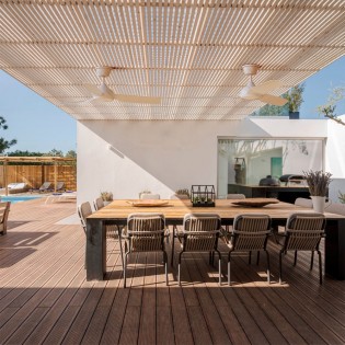 Ventilador de techo LED Dana IP66 CCT Dim (21W)