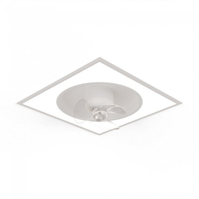 Ventilador de techo empotrable LED Cubis CCT Dim (32W)