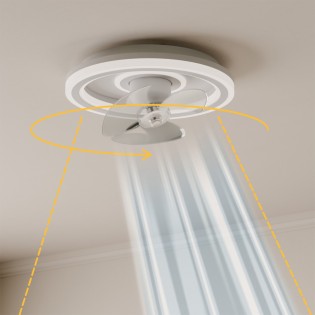 Ventilador de techo empotrable LED Cubis CCT Dim (32W)