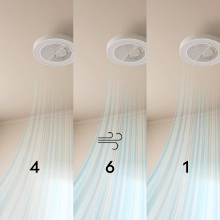 Ventilador de techo empotrable LED Cubis CCT Dim (32W)