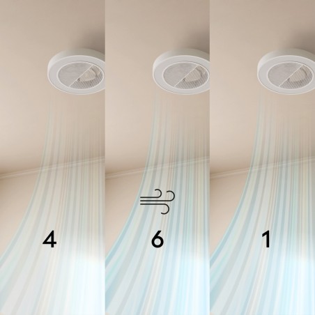 Ventilador de techo empotrable LED Cubis CCT Dim (32W)