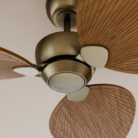 Ventilador de techo Alma 100 Latón 3 Aspas