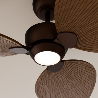 Ventilador LED Alma 100 Óxido 3 Aspas CCT Dim (6.5W)