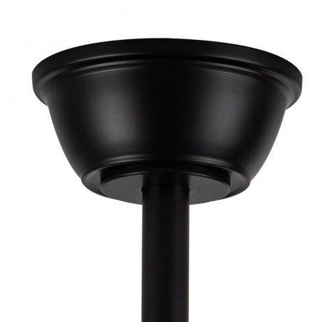 Ventilador LED aspas retráctiles Miso Evo Negro CCT Dim (72W)