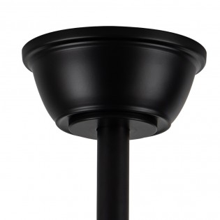 Ventilador LED aspas retráctiles Miso Evo Mini Negro CCT Dim (46W)