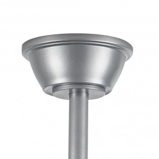 Ventilador LED aspas retráctiles Miso Evo Mini Plata CCT Dim (46W)