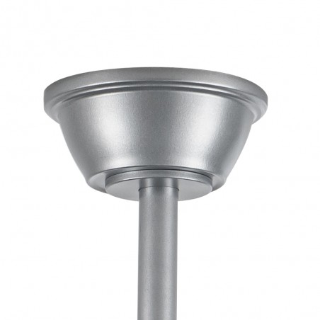 Ventilador LED aspas retráctiles Miso Evo Mini Plata CCT Dim (46W)