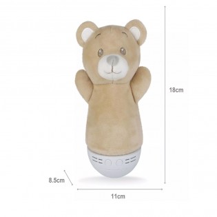Lámpara infantil con música LED Dolly Oso (3W)