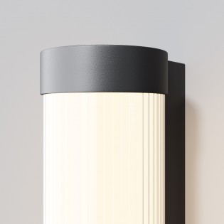 Aplique de pared de exterior LED Rounge (12W)