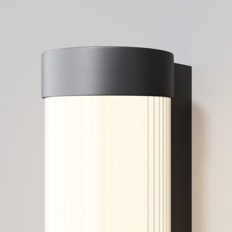 Aplique de pared de exterior LED Rounge (12W)