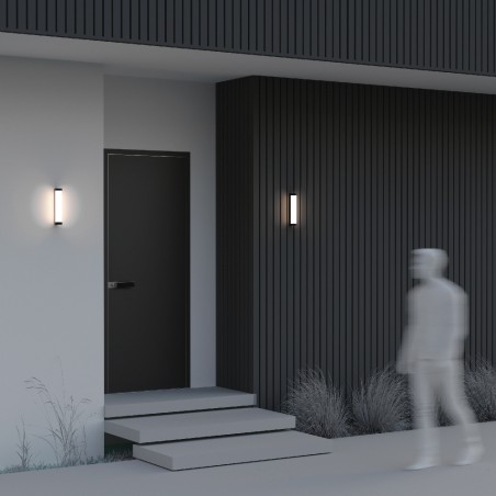 Aplique de pared de exterior LED Rounge (12W)