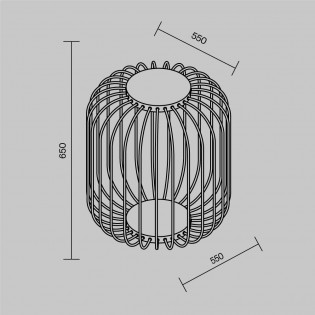 Baliza de exterior LED Wisp (18W)