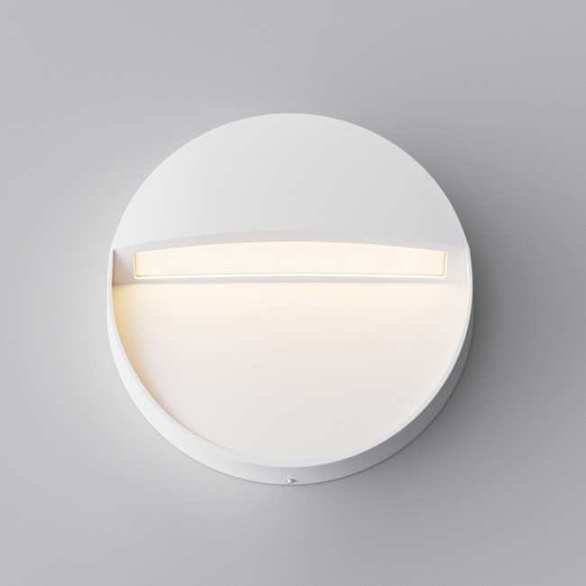 Aplique de pared de exterior LED Mane Round (3W)