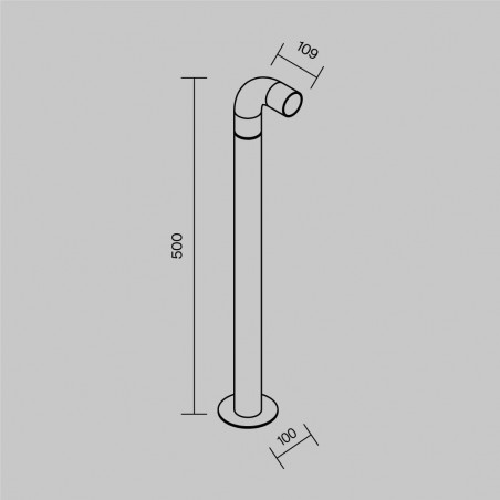 Baliza de exterior LED Sleek (2W)