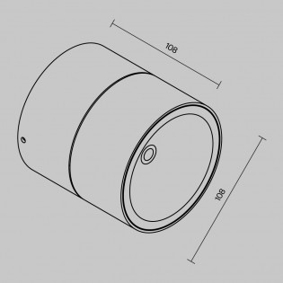 Foco de superficie exterior LED Spin (12W)