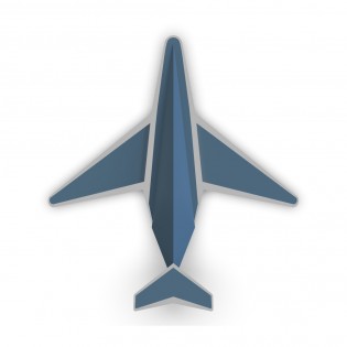 Aplique de pared infantil LED Sky (24W)