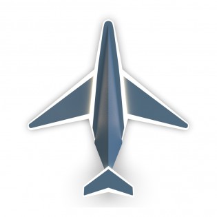 Aplique de pared infantil LED Sky (24W)