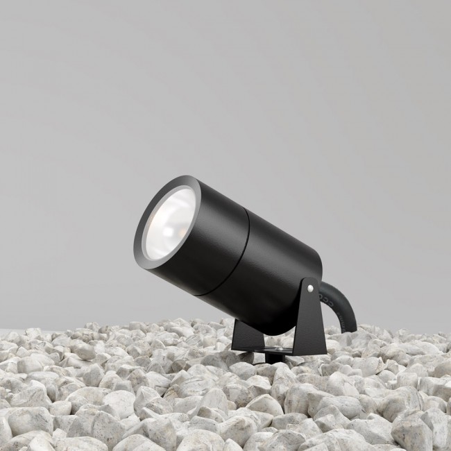 foco de exterior con piqueta led bern 15w