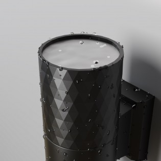 Aplique de pared de exterior Bowery