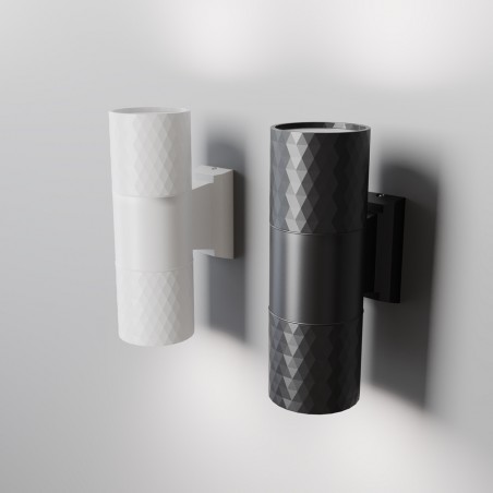 Aplique de pared de exterior Bowery (2 luces)