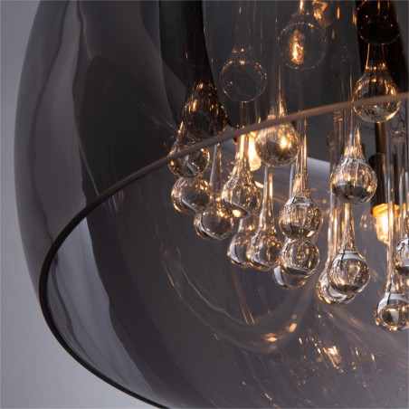 Plafón de techo Crystal (6 luces)