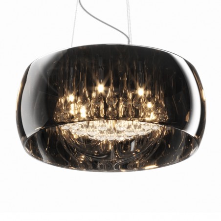 Lámpara colgante Crystal (6 luces)