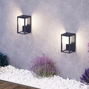 Aplique solar LED con sensor de movimiento Shatter (2W)