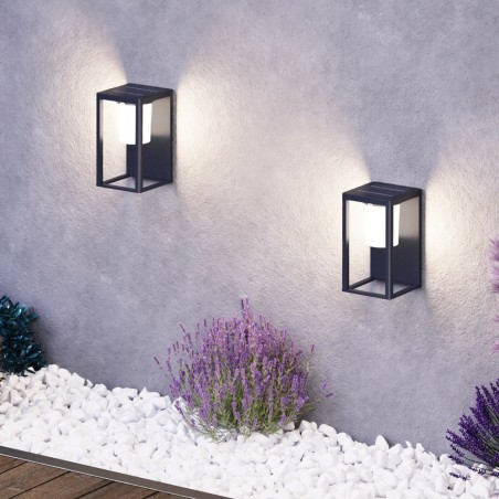 Aplique solar LED con sensor de movimiento Shatter (2W)