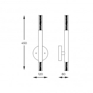 Aplique de pared Led One (5W)