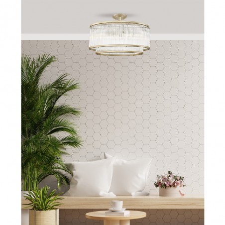 Plafón de techo Sergio (6 luces)