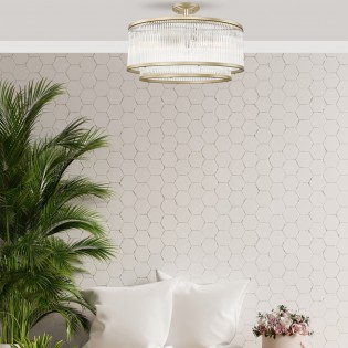 Plafón de techo Sergio (6...