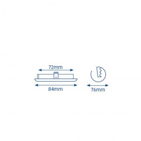 Empotrable Serie 053300 circular