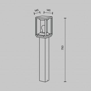 Baliza de exterior Cell 75