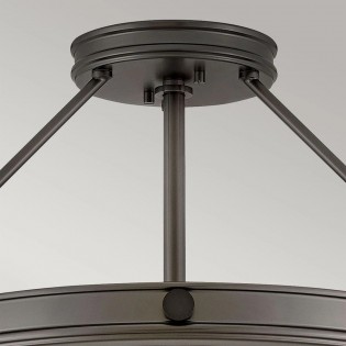 Semi plafón de techo Collier M