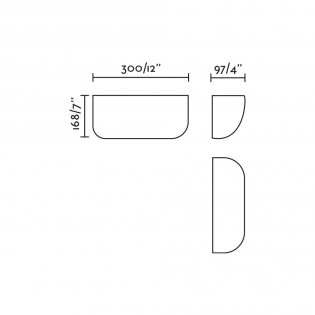 Aplique de pared Kappu (2 luces)