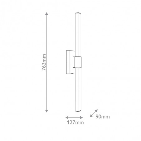 Aplique LED para exterior Nocar (39W)