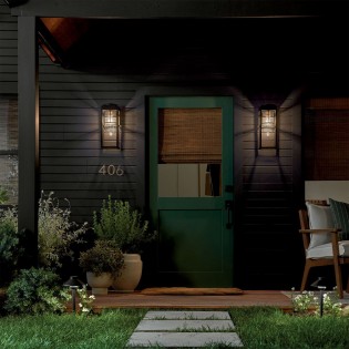 Aplique de pared para exterior Hone M