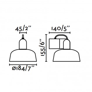 Aplique de pared Tatawin Metal