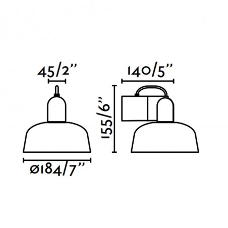 Aplique de pared Tatawin Metal