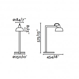 Lámpara de mesa Tatawin Metal