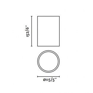 Plafón de techo LED Rol (30W)